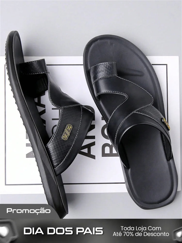 Chinelo Masculino Slide Casual Solado Macio Antiderrapante Chinelo Masculino Slide Casual Solado Macio Antiderrapante