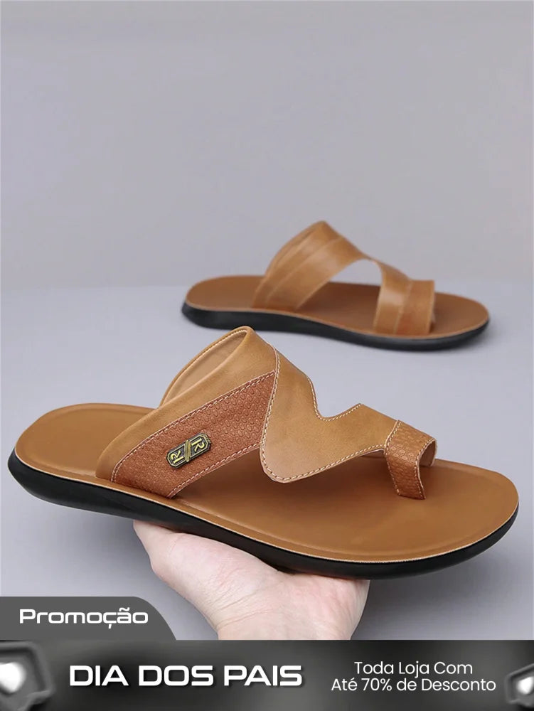 Chinelo Masculino Slide Casual Solado Macio Antiderrapante Chinelo Masculino Slide Casual Solado Macio Antiderrapante