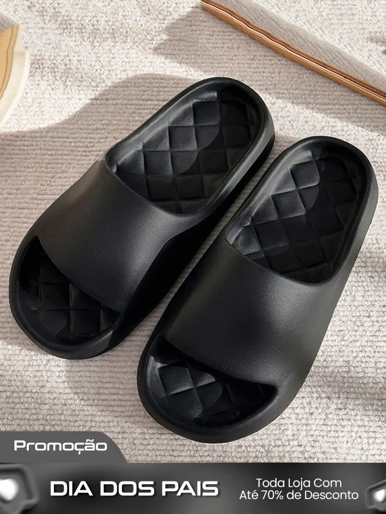 Chinelo Masculino Slide Solado Grosso Cruzado Antiderrapante Chinelo Masculino Slide Solado Grosso Cruzado