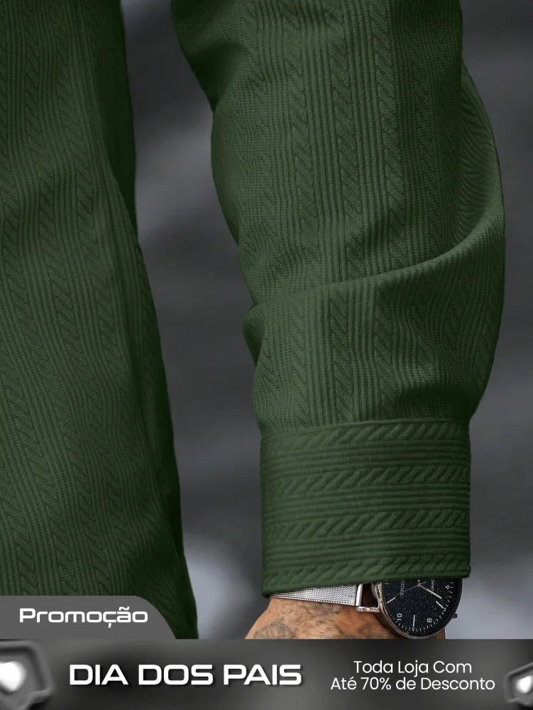 Conjunto Masculino Camisa Workwear E Calça De Veludo Cotelê Conjunto Masculino Camisa Workwear E Calça De Veludo Cotelê
