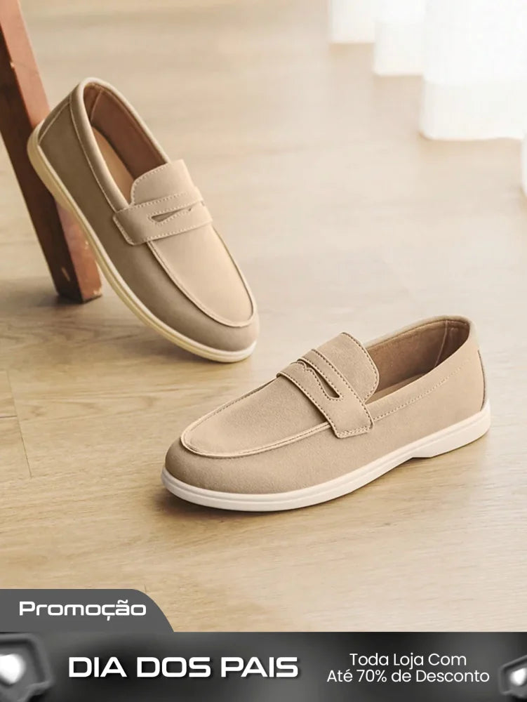 Mocassim Masculino Casual Moderno Solado Confortável Mocassim Masculino Casual Moderno Solado Confortável
