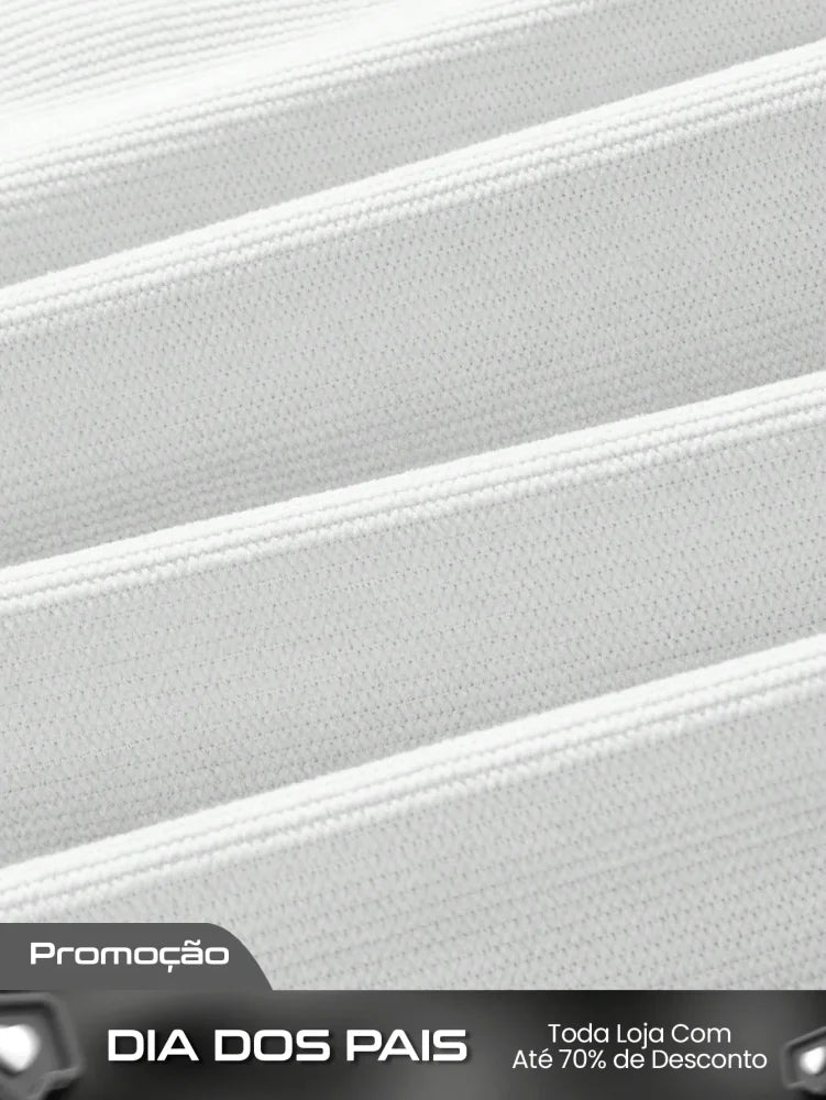 Shorts Masculino Em Veludo Cotelê Com Cós Elástico E Cordão Shorts Masculino Em Veludo Cotelê Com Cós Elástico E Cordão