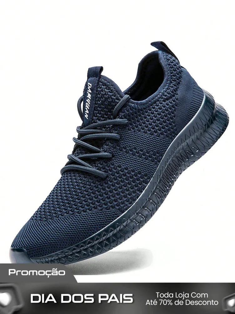 Tênis Masculino Leve Respirável Casual Confortável Para Caminhada Tênis Masculino Leve Respirável Casual Confortável