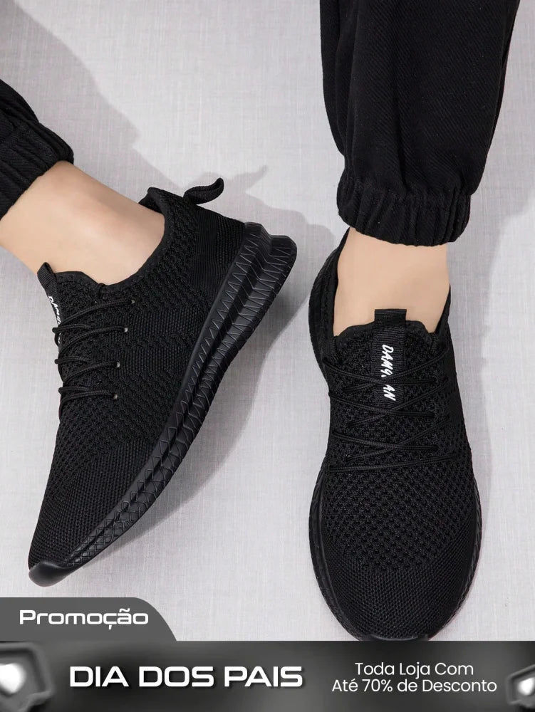Tênis Masculino Leve Respirável Casual Confortável Para Caminhada Tênis Masculino Leve Respirável Casual Confortável