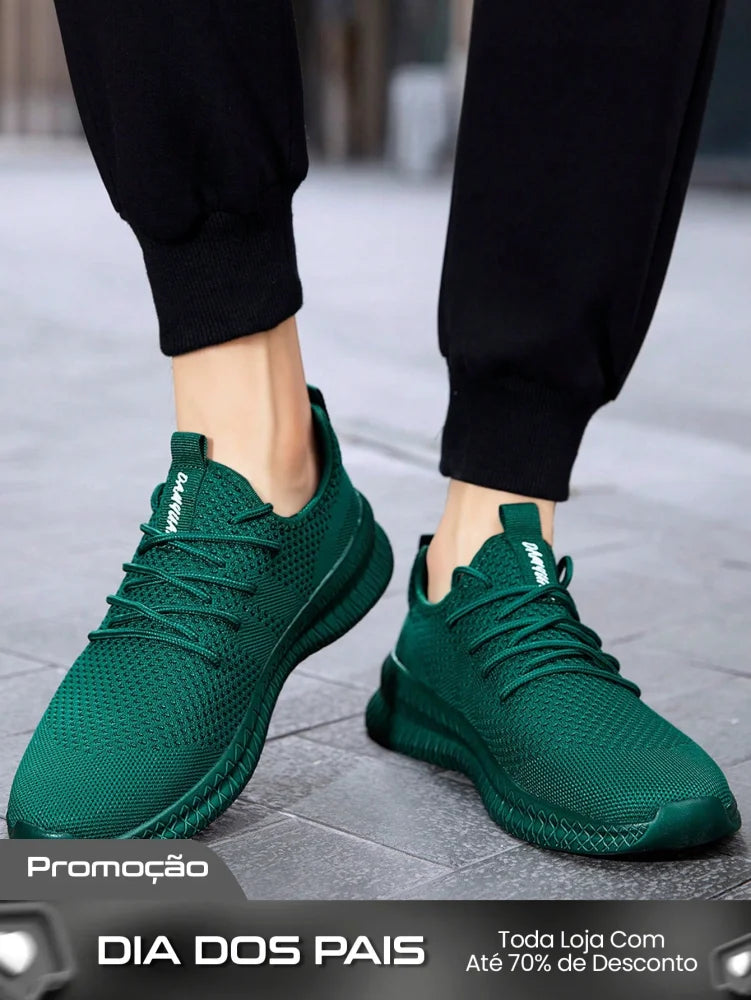 Tênis Masculino Leve Respirável Casual Confortável Para Caminhada Tênis Masculino Leve Respirável Casual Confortável