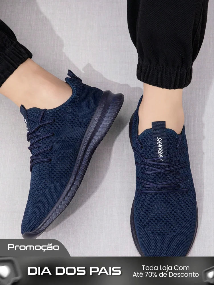 Tênis Masculino Leve Respirável Casual Confortável Para Caminhada Tênis Masculino Leve Respirável Casual Confortável