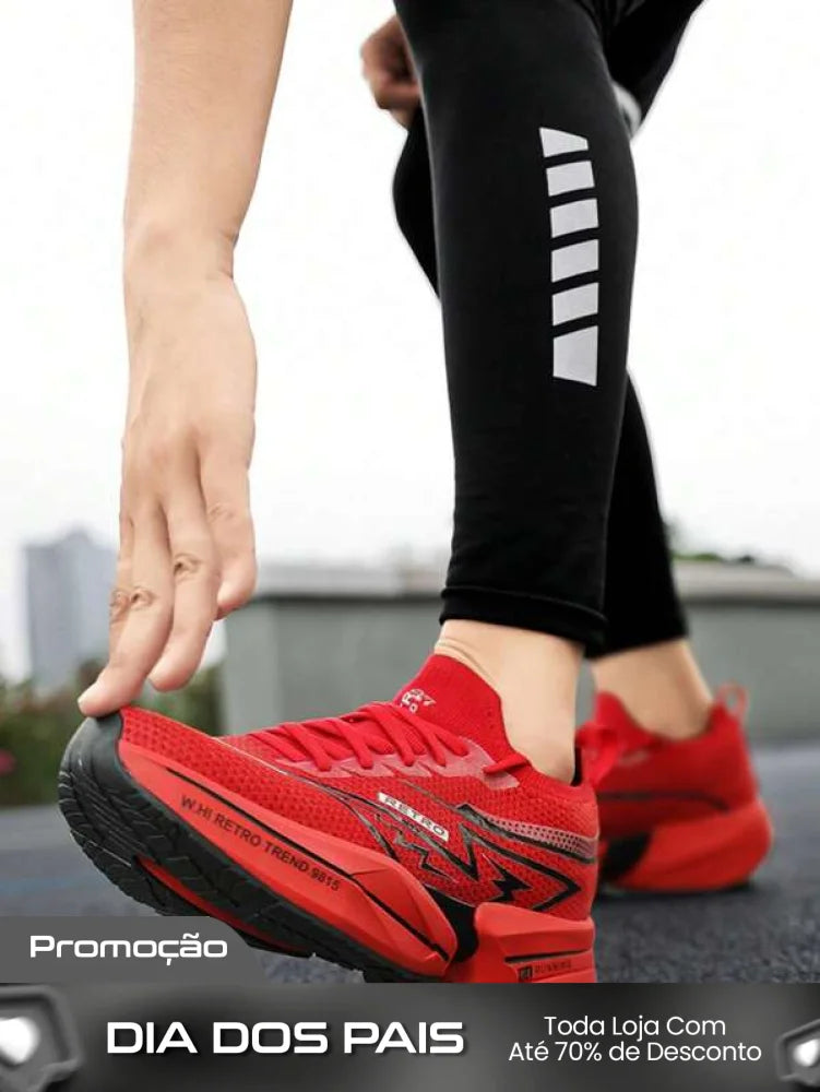Tênis Masculino Running Casual Plataforma Amortecimento Leve Tênis Masculino Running Casual Plataforma Amortecimento