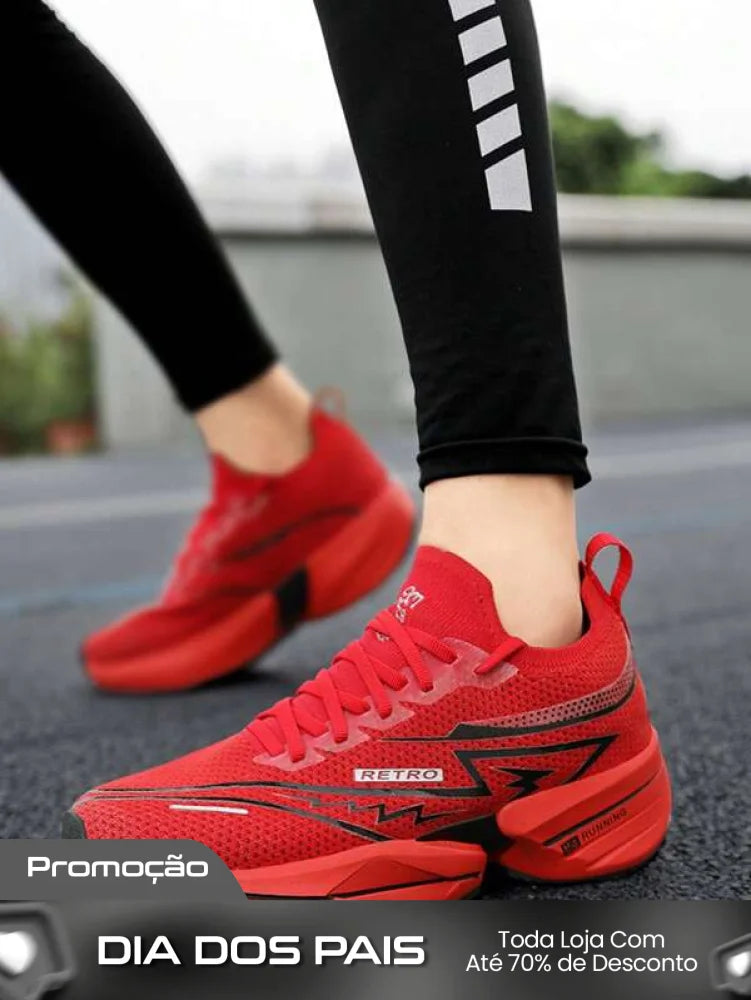 Tênis Masculino Running Casual Plataforma Amortecimento Leve Tênis Masculino Running Casual Plataforma Amortecimento